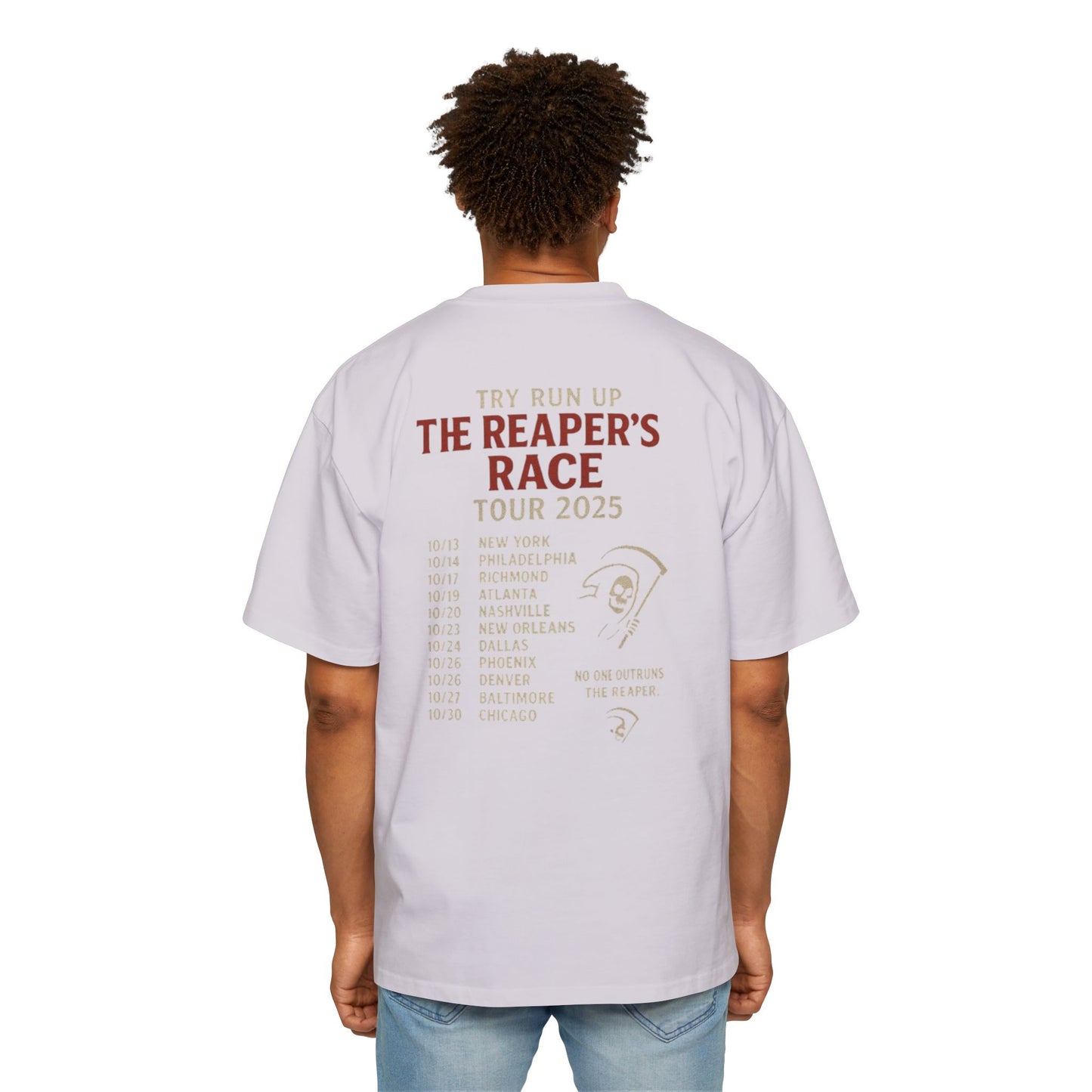 Heavy Oversized Tee Limited Edition Tour T-Shirt