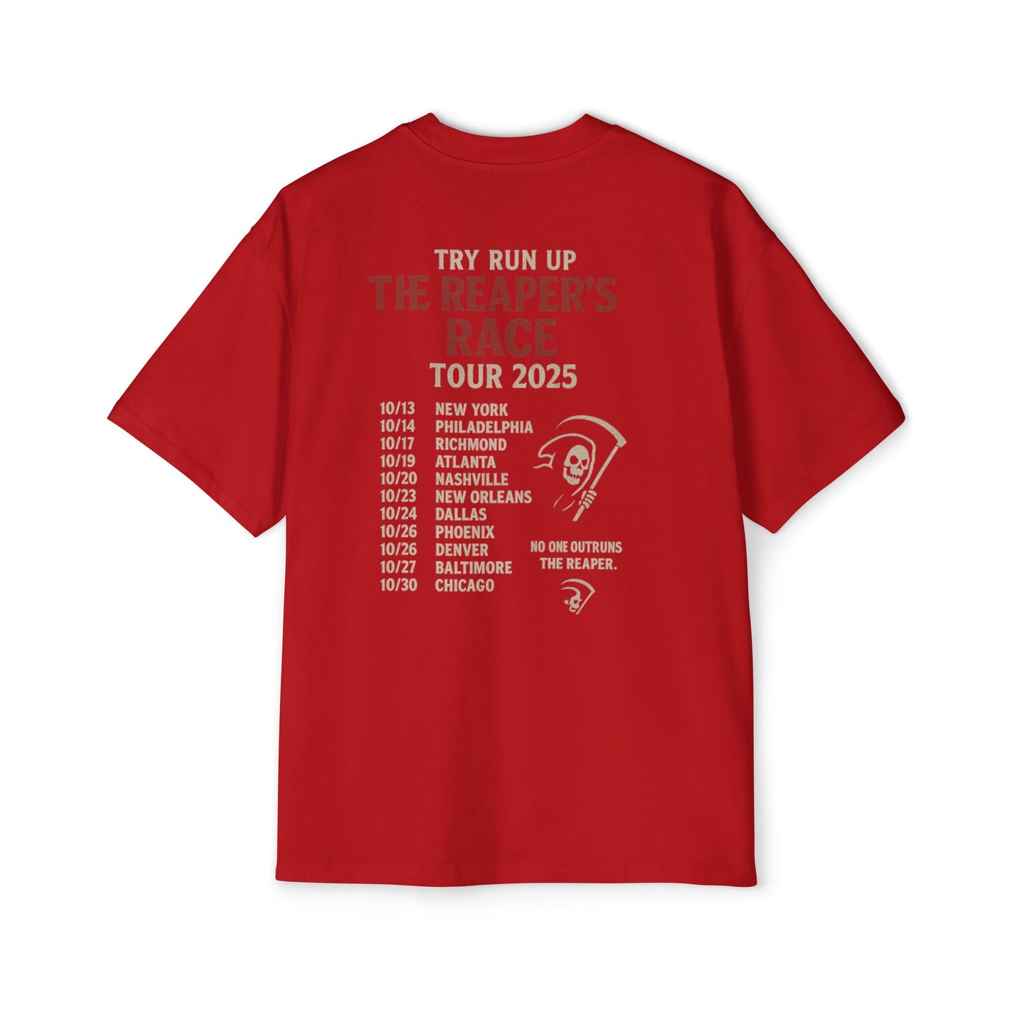 Heavy Oversized Tee Limited Edition Tour T-Shirt