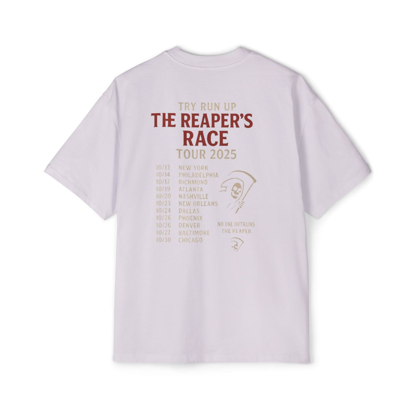 Heavy Oversized Tee Limited Edition Tour T-Shirt