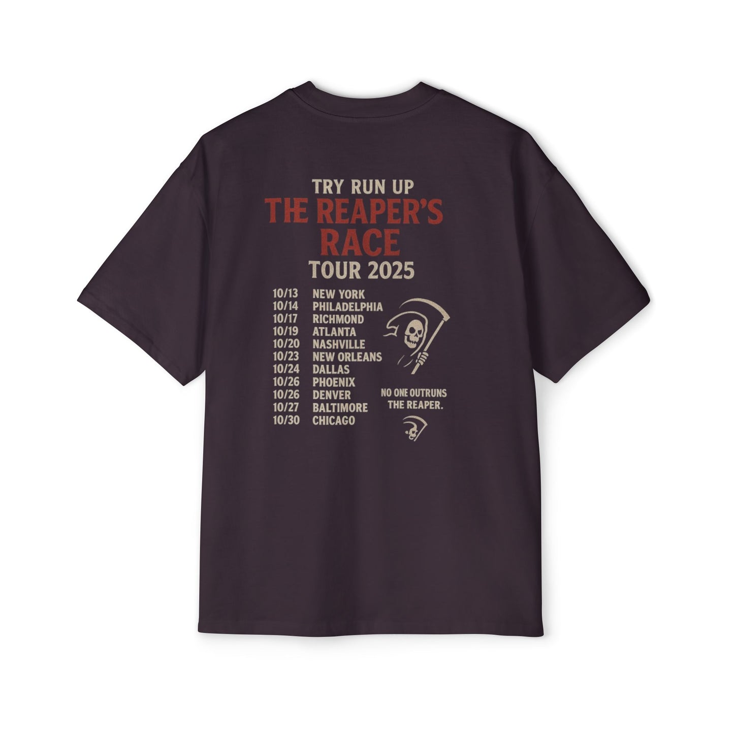 Heavy Oversized Tee Limited Edition Tour T-Shirt
