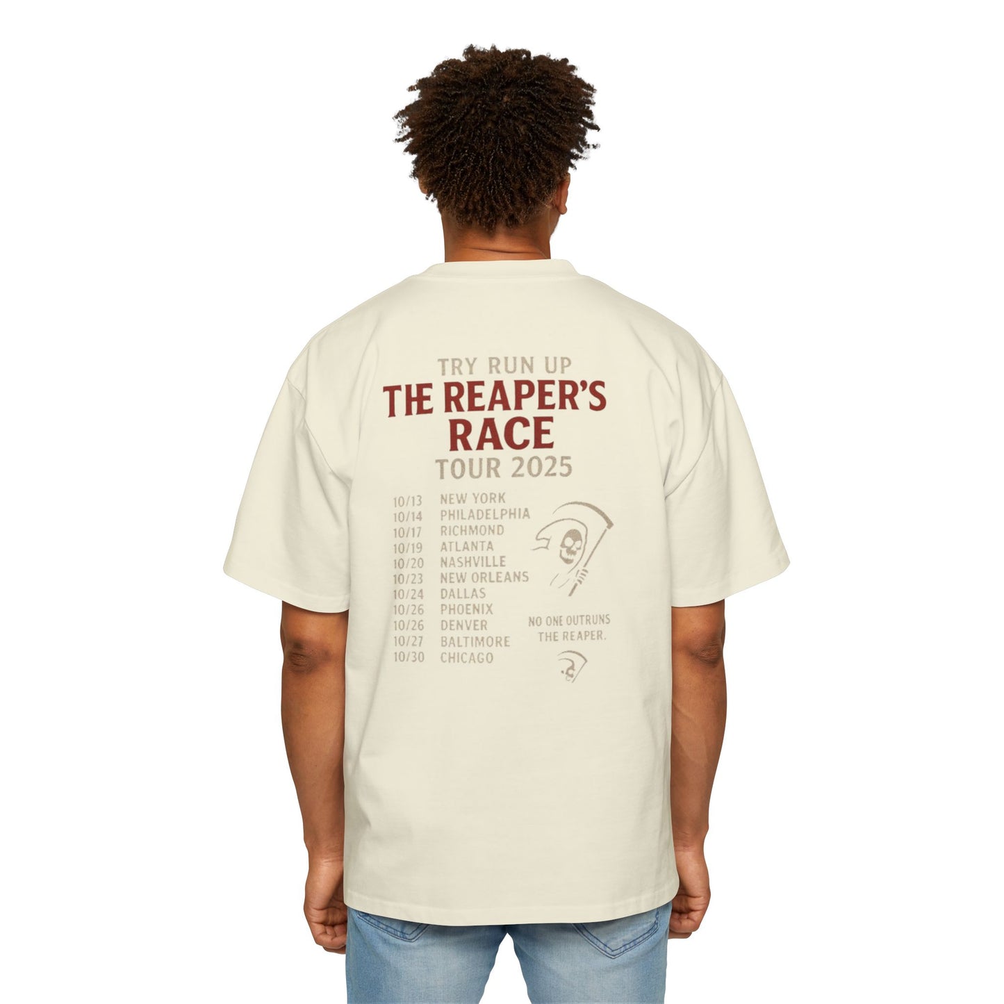 Heavy Oversized Tee Limited Edition Tour T-Shirt