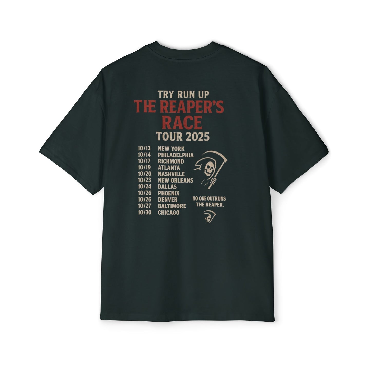 Heavy Oversized Tee Limited Edition Tour T-Shirt