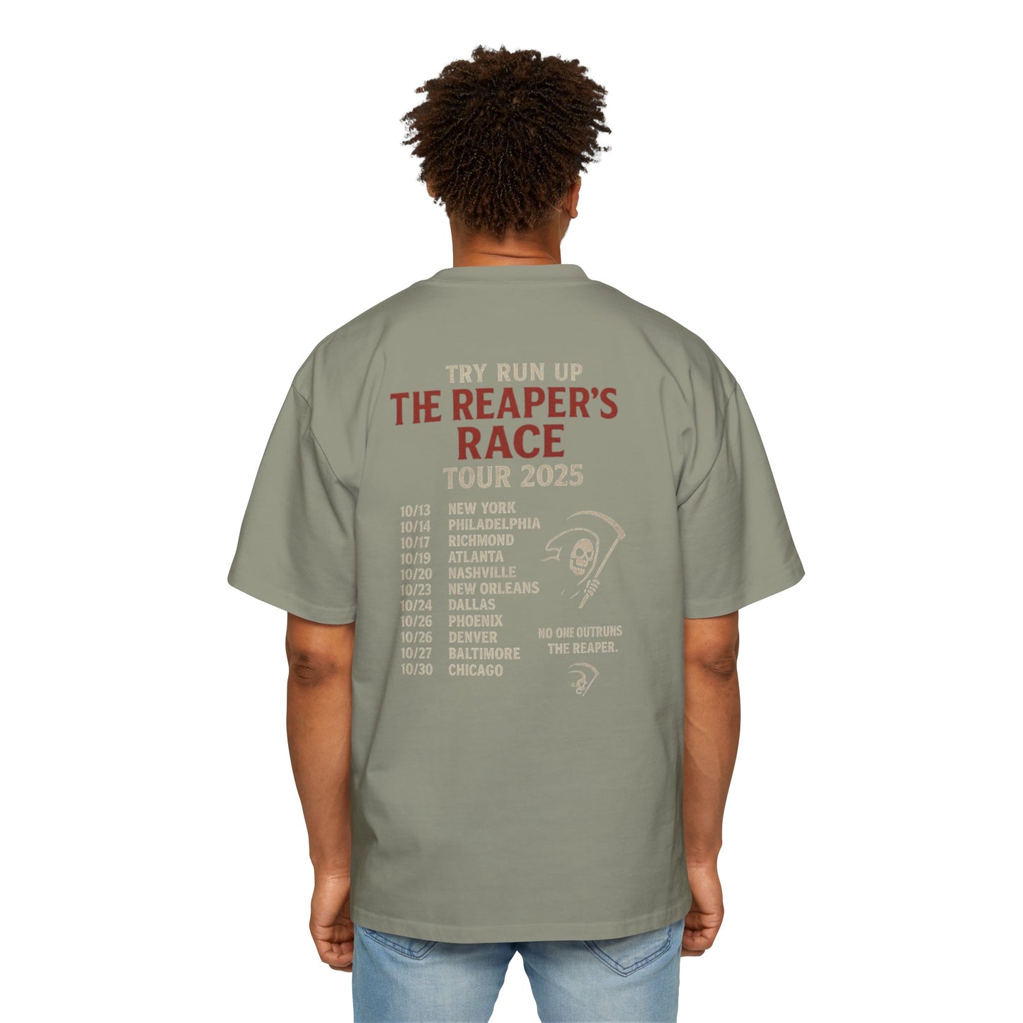 Heavy Oversized Tee Limited Edition Tour T-Shirt