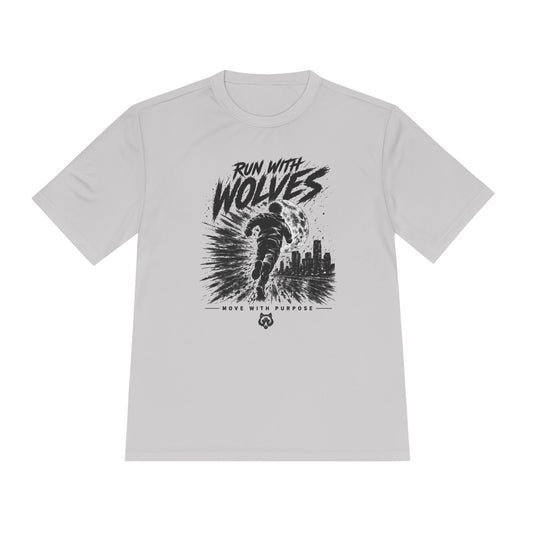 Run With Wolves tee | Running Wolf Graphic Shirt
