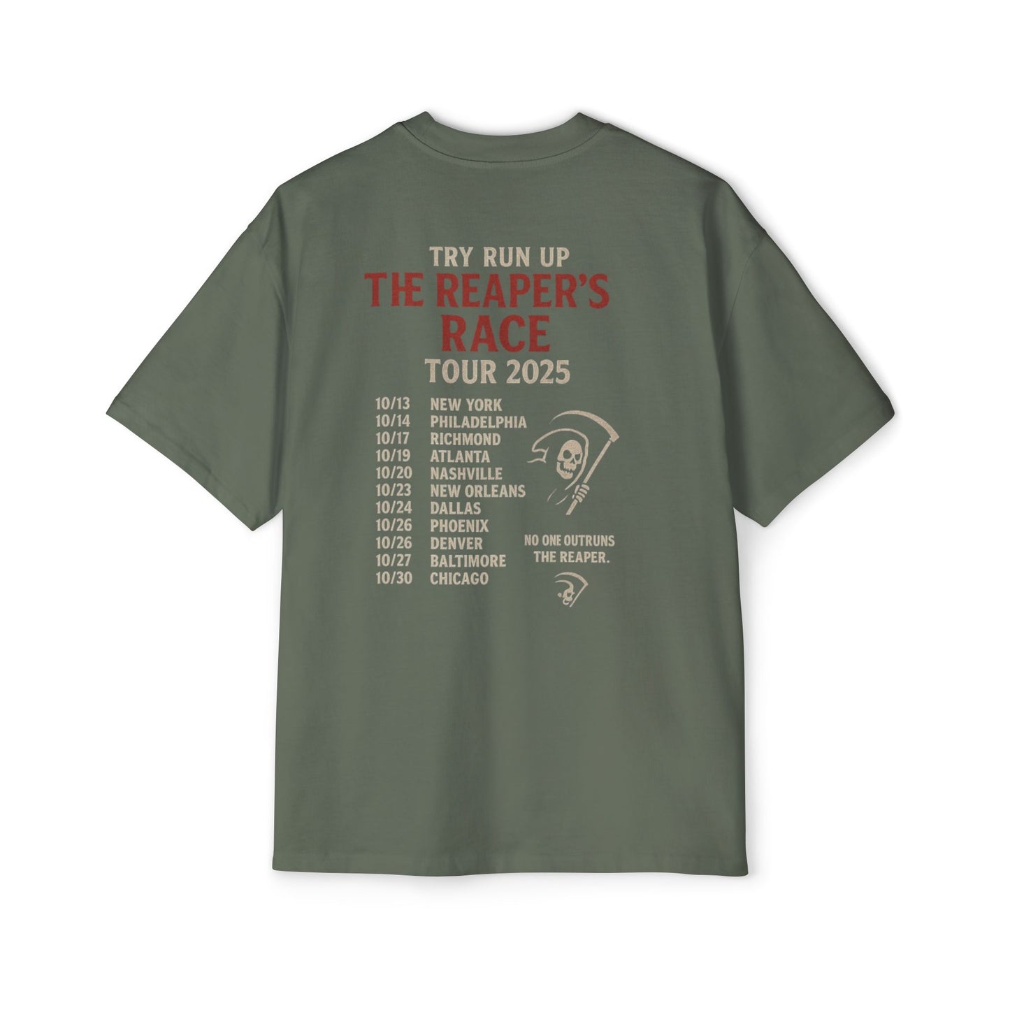 Heavy Oversized Tee Limited Edition Tour T-Shirt