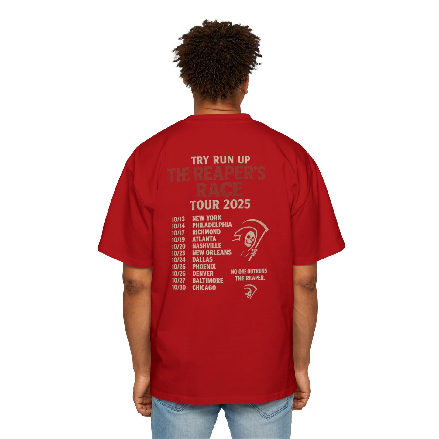Heavy Oversized Tee Limited Edition Tour T-Shirt