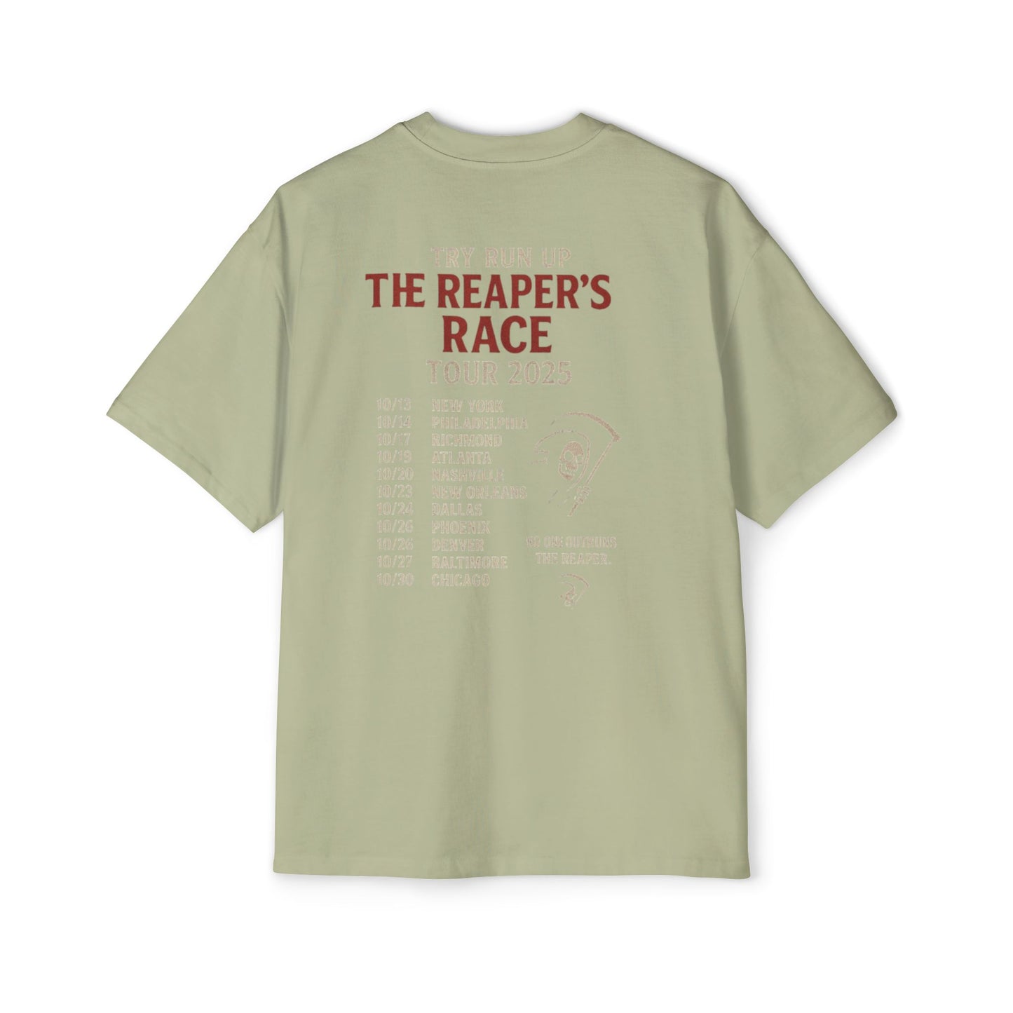 Heavy Oversized Tee Limited Edition Tour T-Shirt