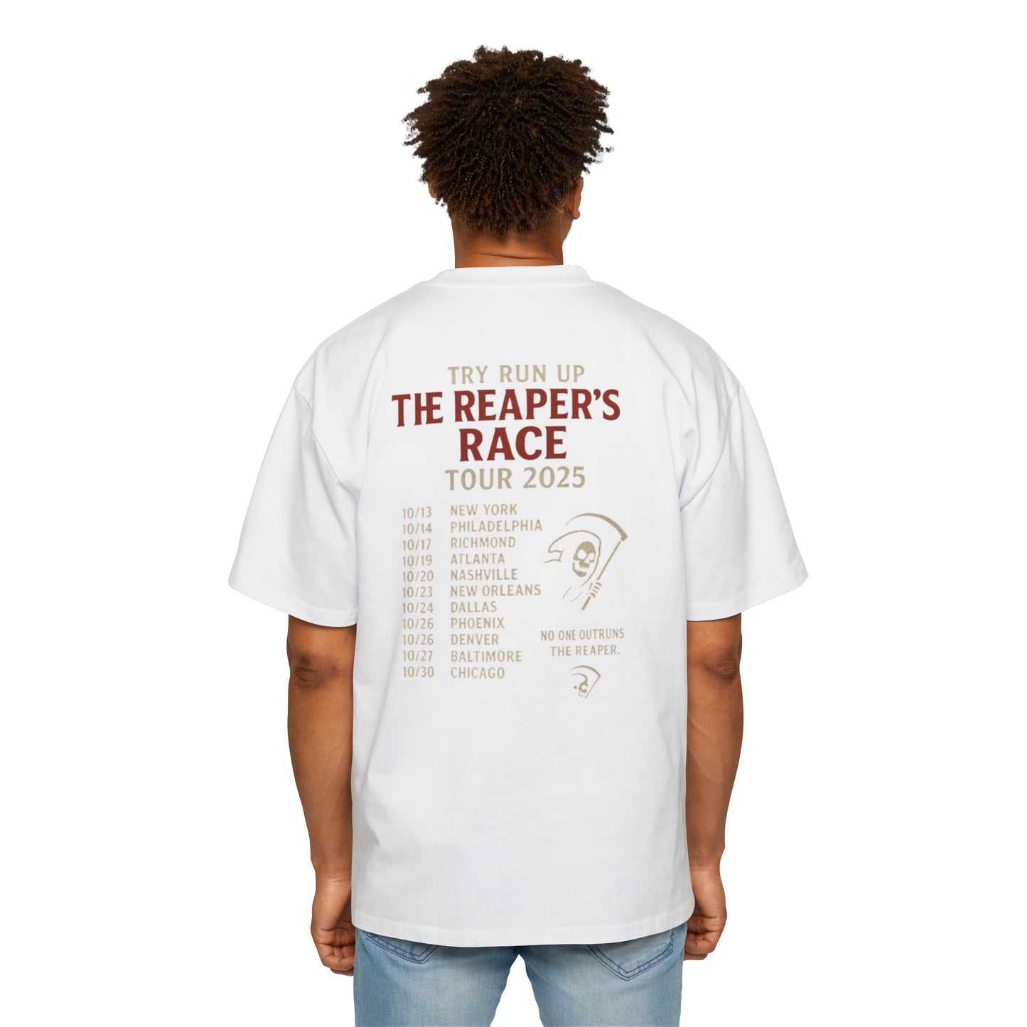 Heavy Oversized Tee Limited Edition Tour T-Shirt