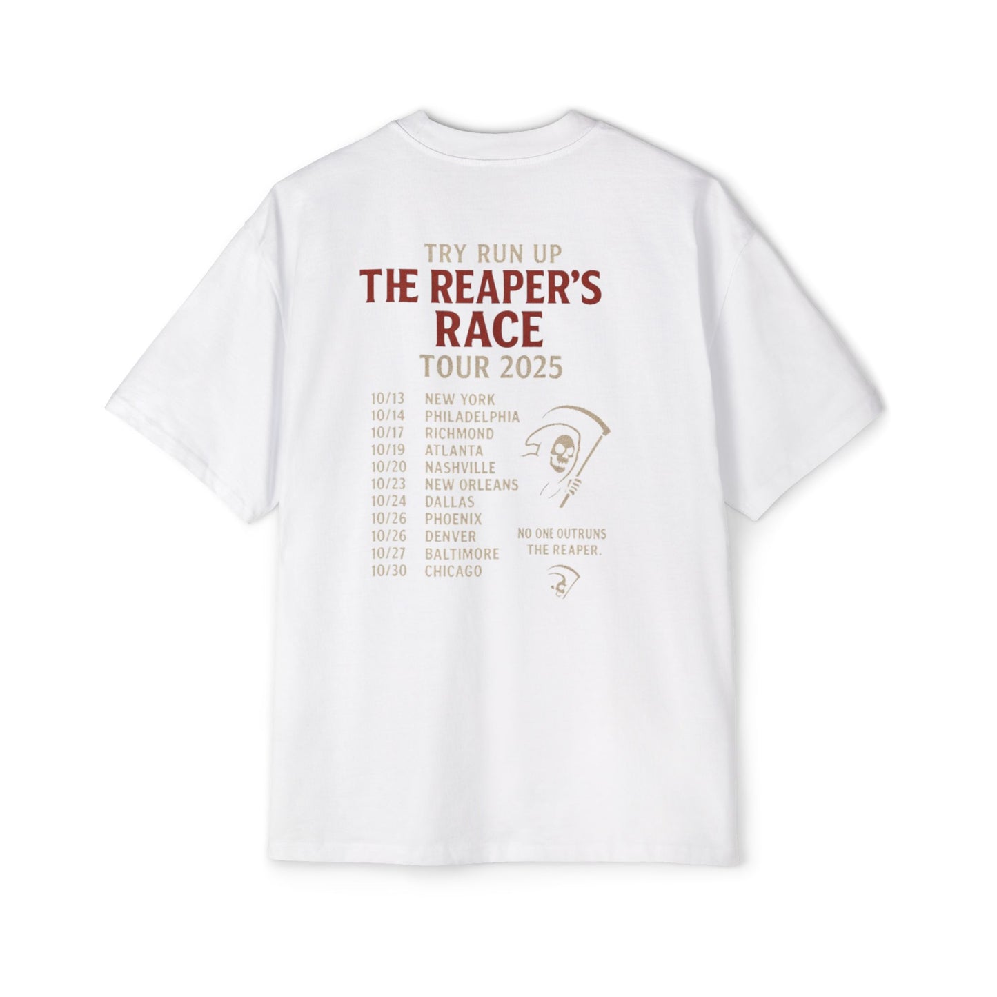 Heavy Oversized Tee Limited Edition Tour T-Shirt