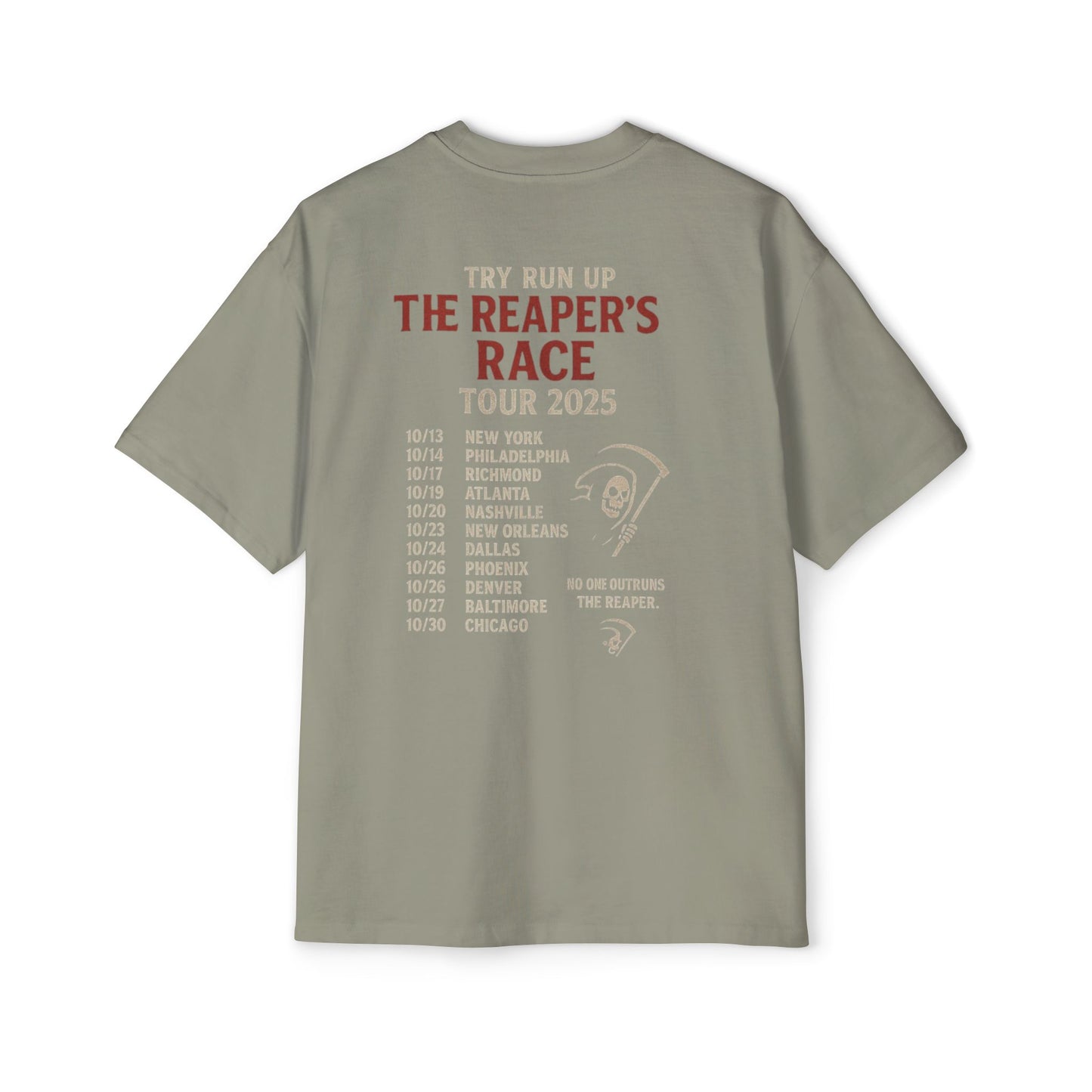 Heavy Oversized Tee Limited Edition Tour T-Shirt