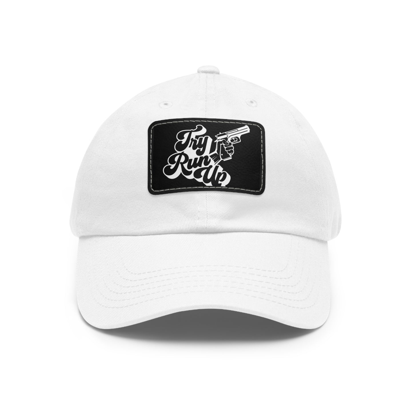 Dad Hat with Leather Patch