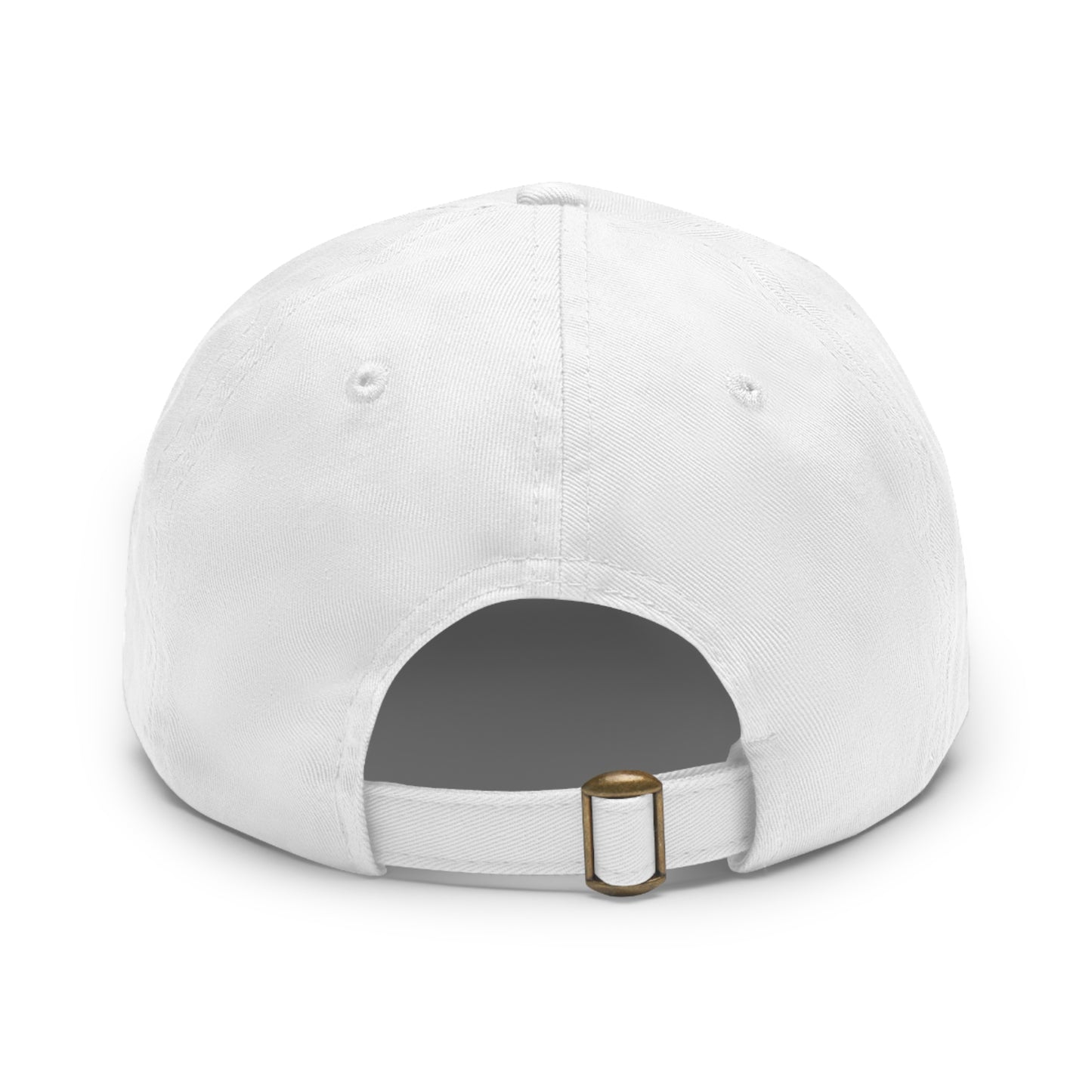 Dad Hat with Leather Patch