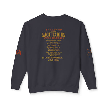 Sagittarius Cozy Try Run Up Sweatshirt