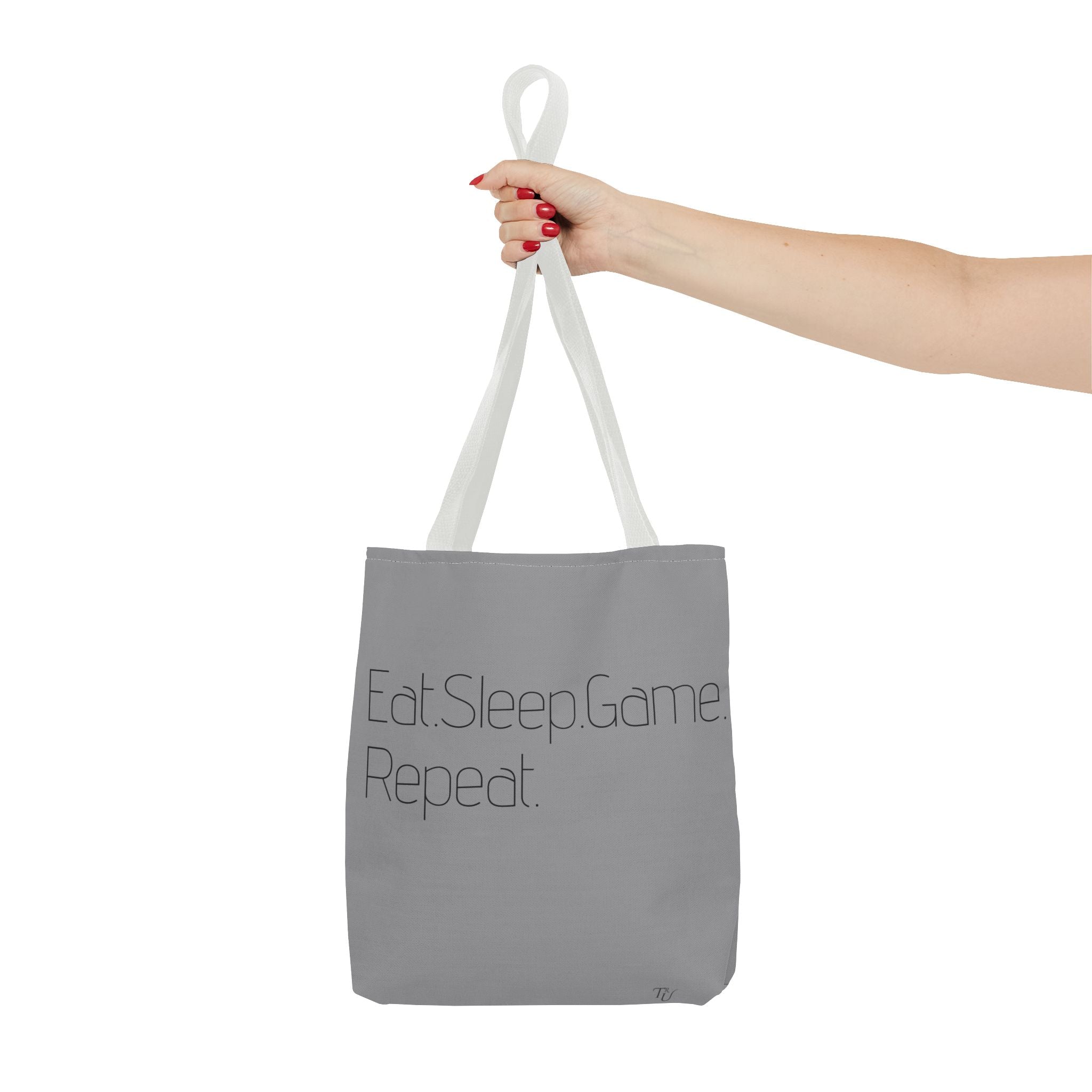 Gamer Tote Bag - Eat Sleep Game Repeat, Gaming Accessories, Eco-Friendly Bag, Video Game Lover Gift, Stylish Shopping Tote
