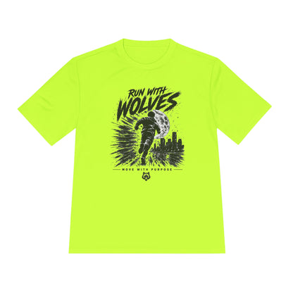 Run With Wolves tee | Running Wolf Graphic Shirt