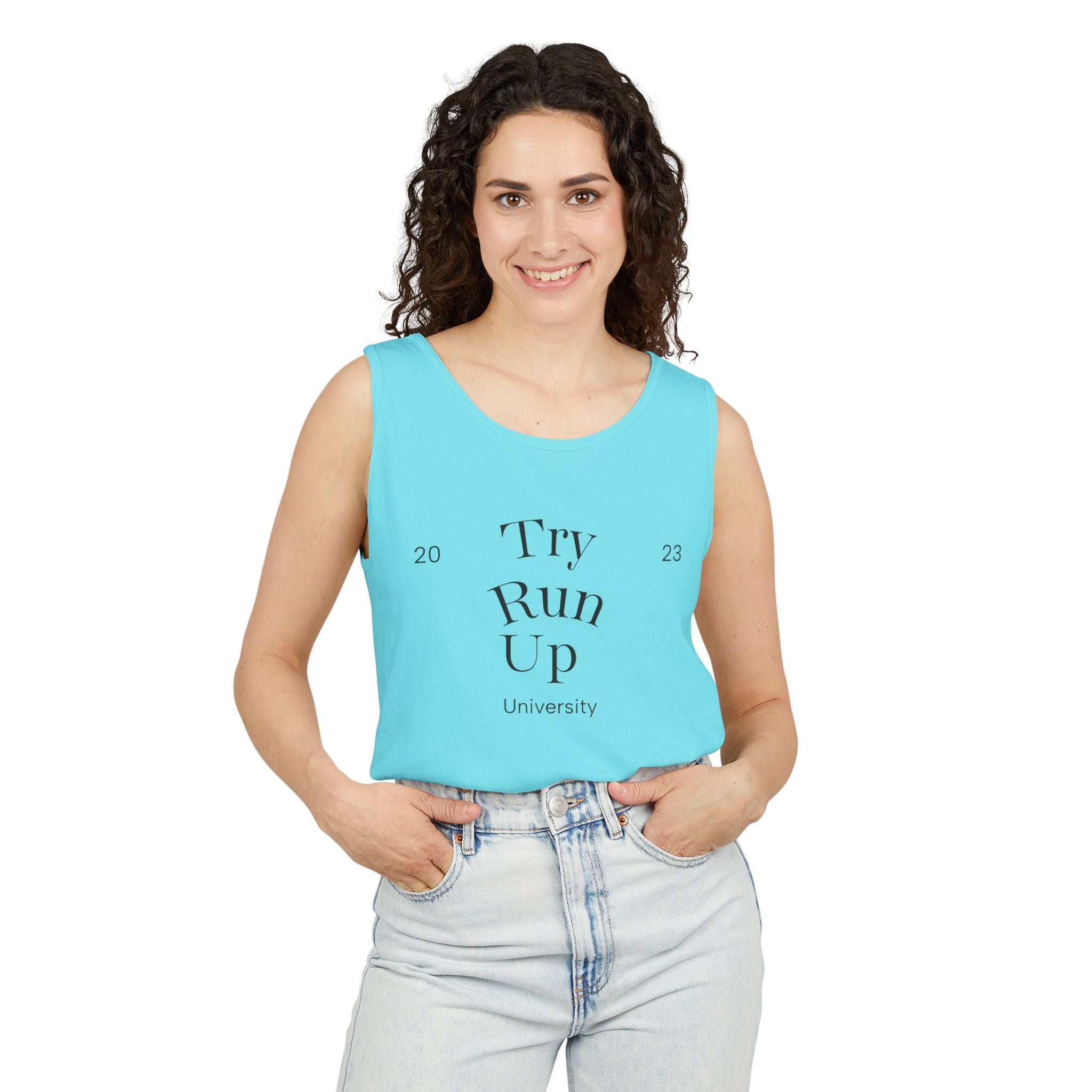 Motivational Unisex Tank Top | Fitness Apparel, Workout Gear, College Spirit Wear, Summer Top, Casual Wear