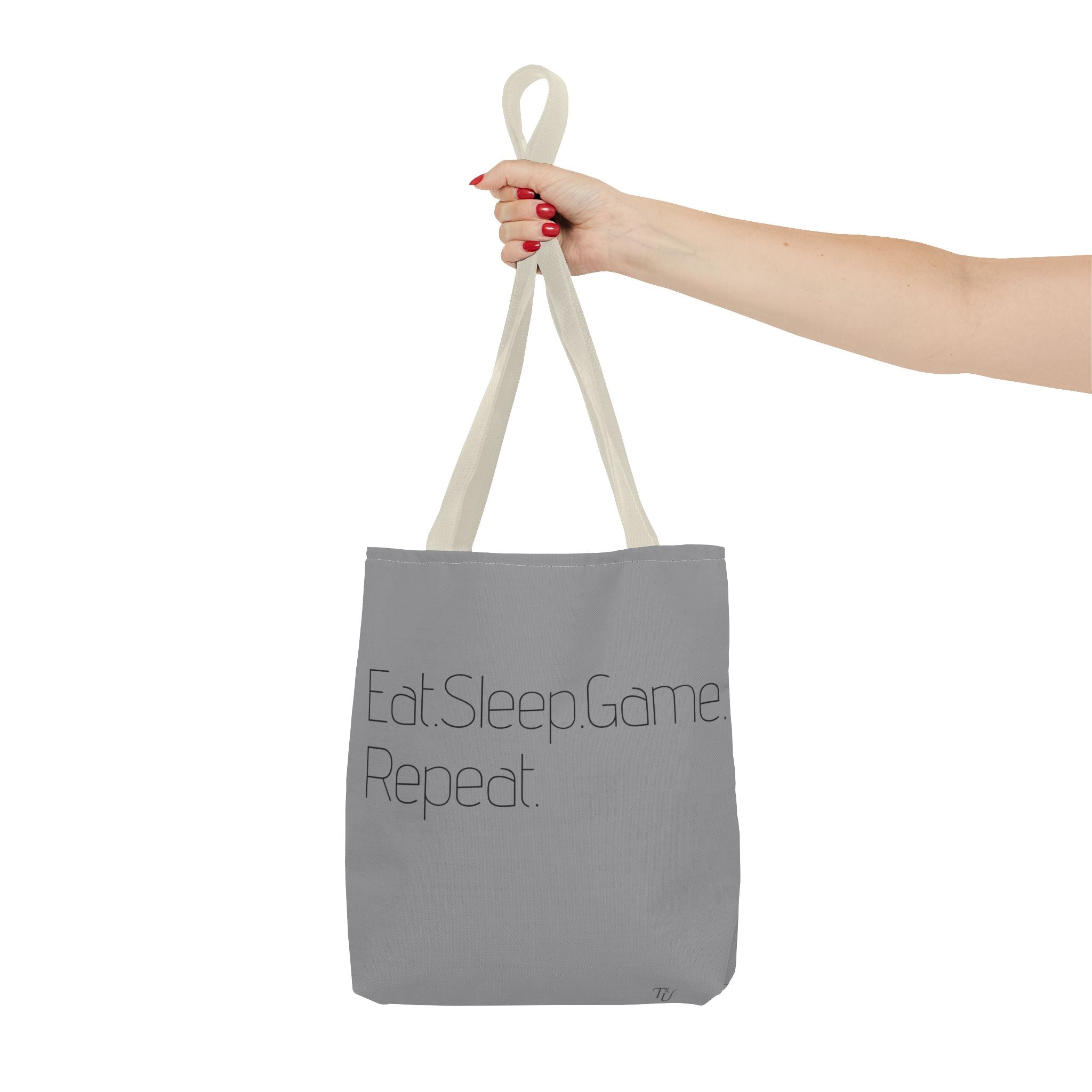 Gamer Tote Bag - Eat Sleep Game Repeat, Gaming Accessories, Eco-Friendly Bag, Video Game Lover Gift, Stylish Shopping Tote