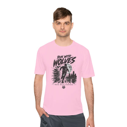 Run With Wolves tee | Running Wolf Graphic Shirt