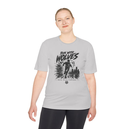 Run With Wolves tee | Running Wolf Graphic Shirt