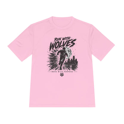 Run With Wolves tee | Running Wolf Graphic Shirt