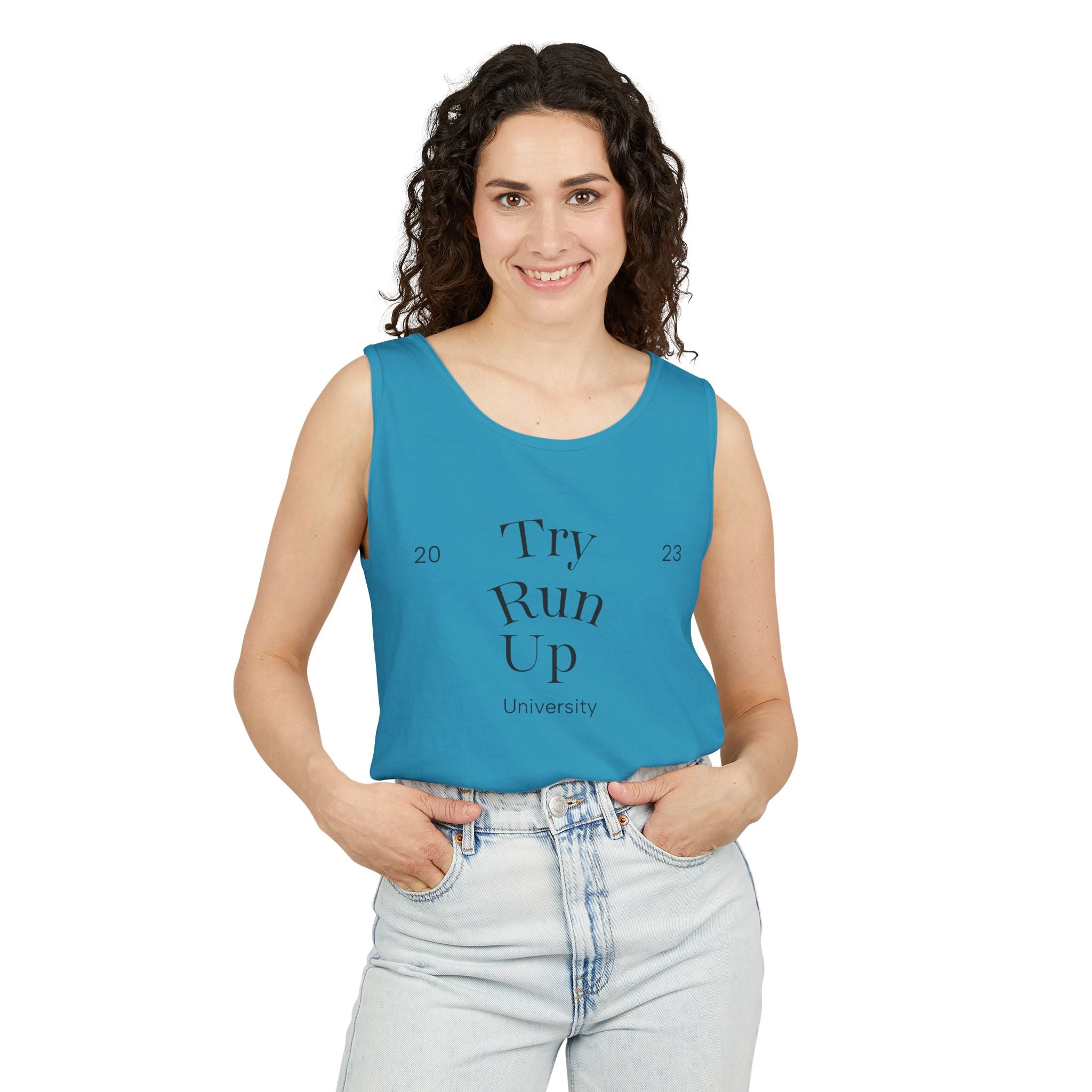 Motivational Unisex Tank Top | Fitness Apparel, Workout Gear, College Spirit Wear, Summer Top, Casual Wear