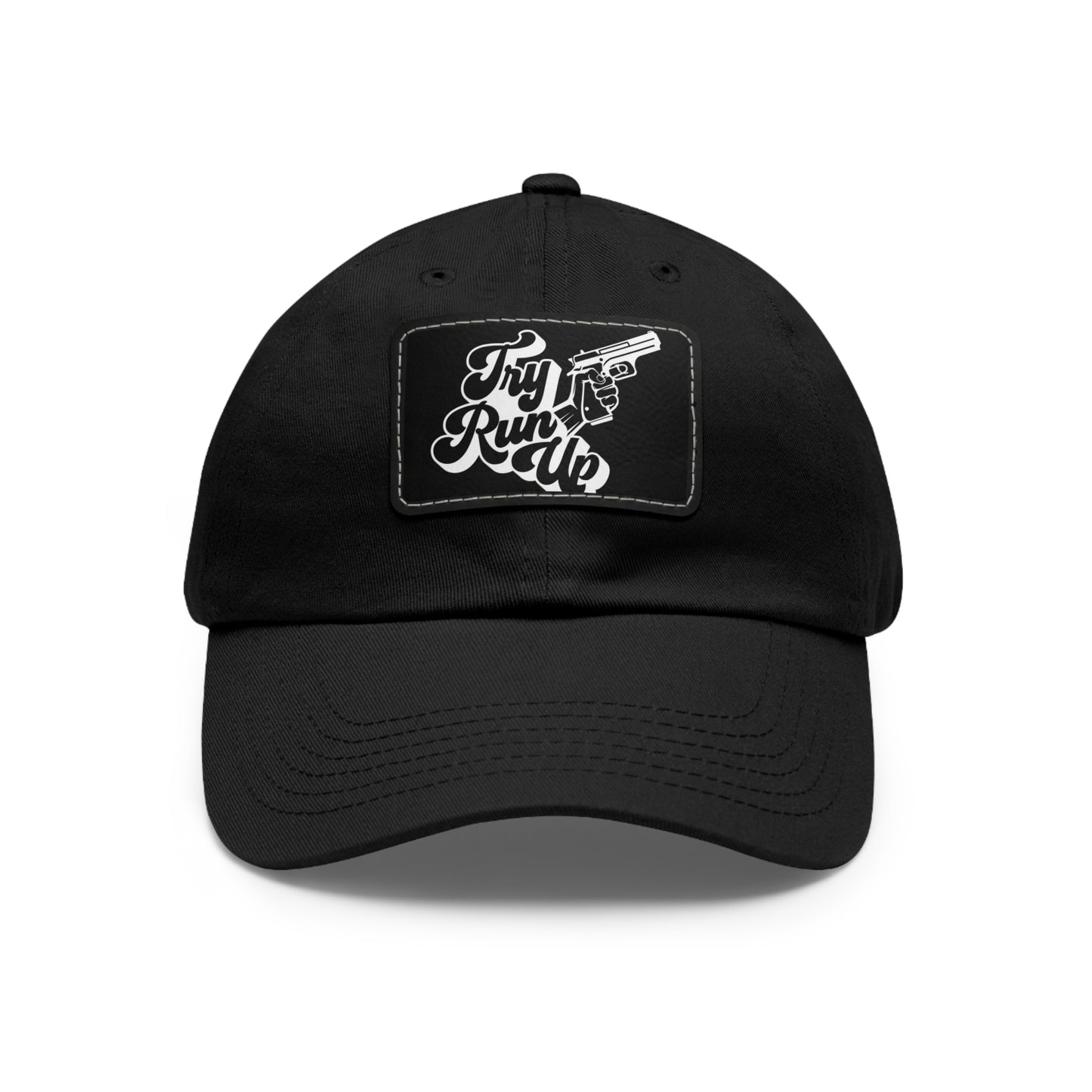 Dad Hat with Leather Patch