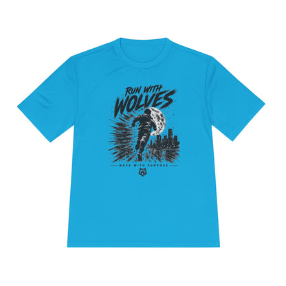 Run With Wolves tee | Running Wolf Graphic Shirt