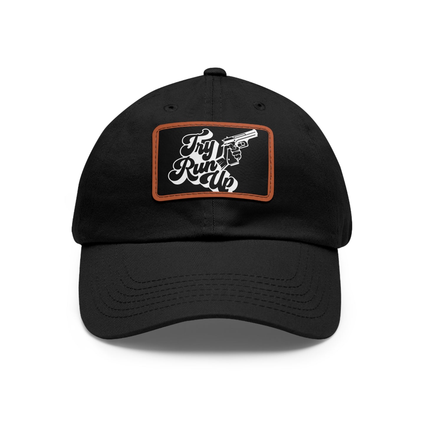 Dad Hat with Leather Patch