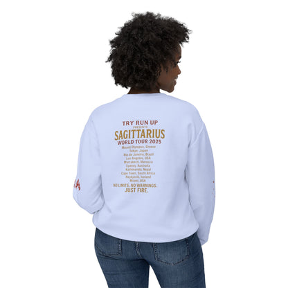 Sagittarius Cozy Try Run Up Sweatshirt