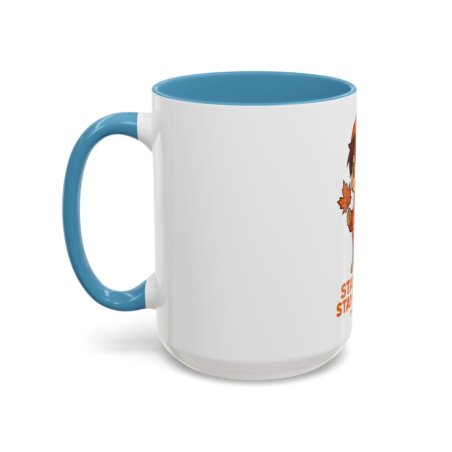 Stay Cozy Stay Clutch Fall Character Mug | Autumn Coffee Mug