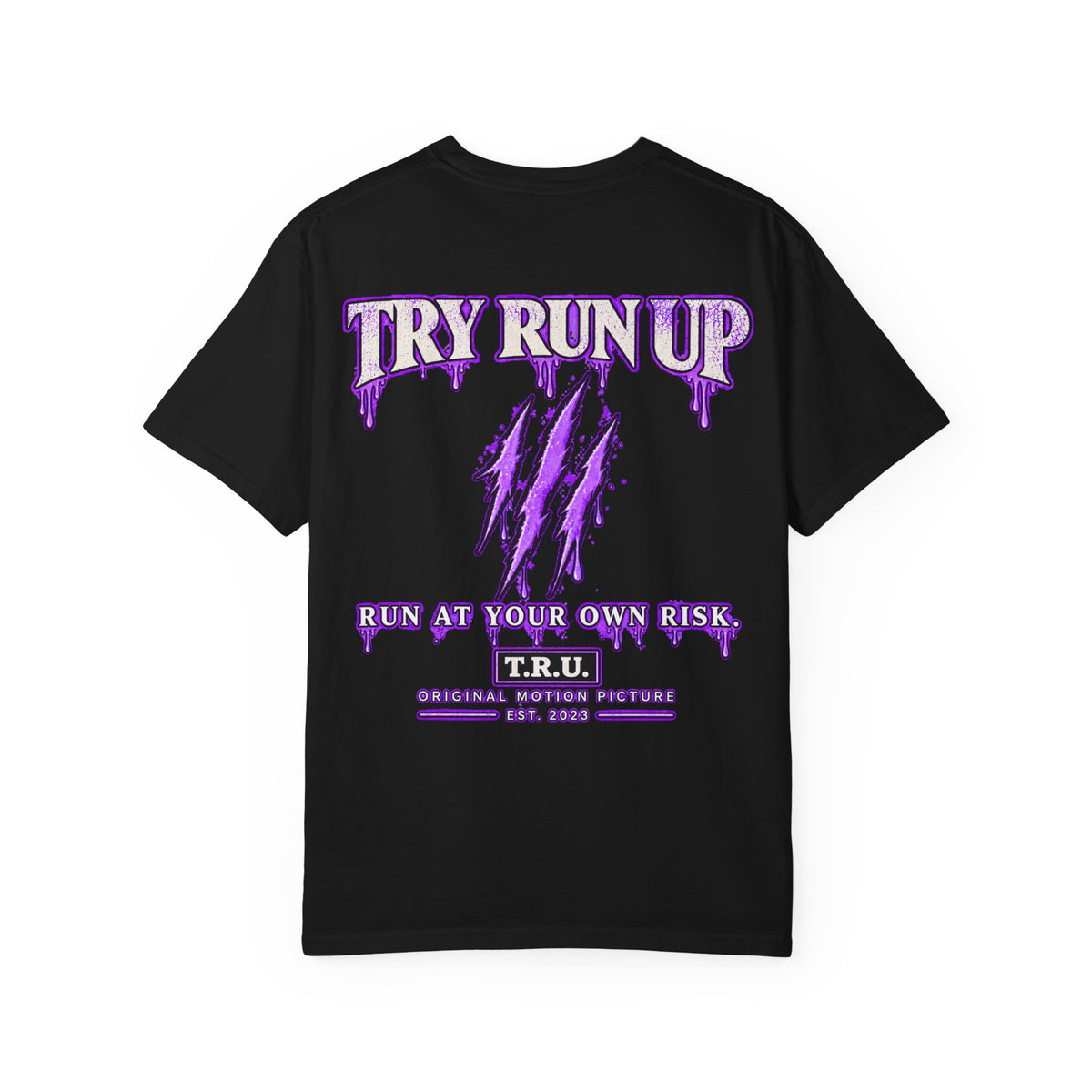 Neon Retro Movie Poster T-shirt | Vintage Vaporwave Film Graphic