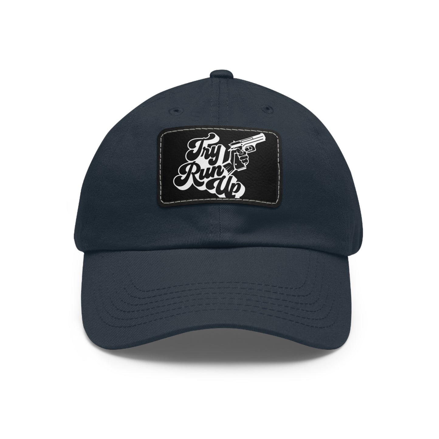 Dad Hat with Leather Patch