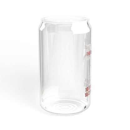 Sipper Glass with Bamboo Lid and Straw |  Try Run Up Design, Eco-Friendly Beverage Container