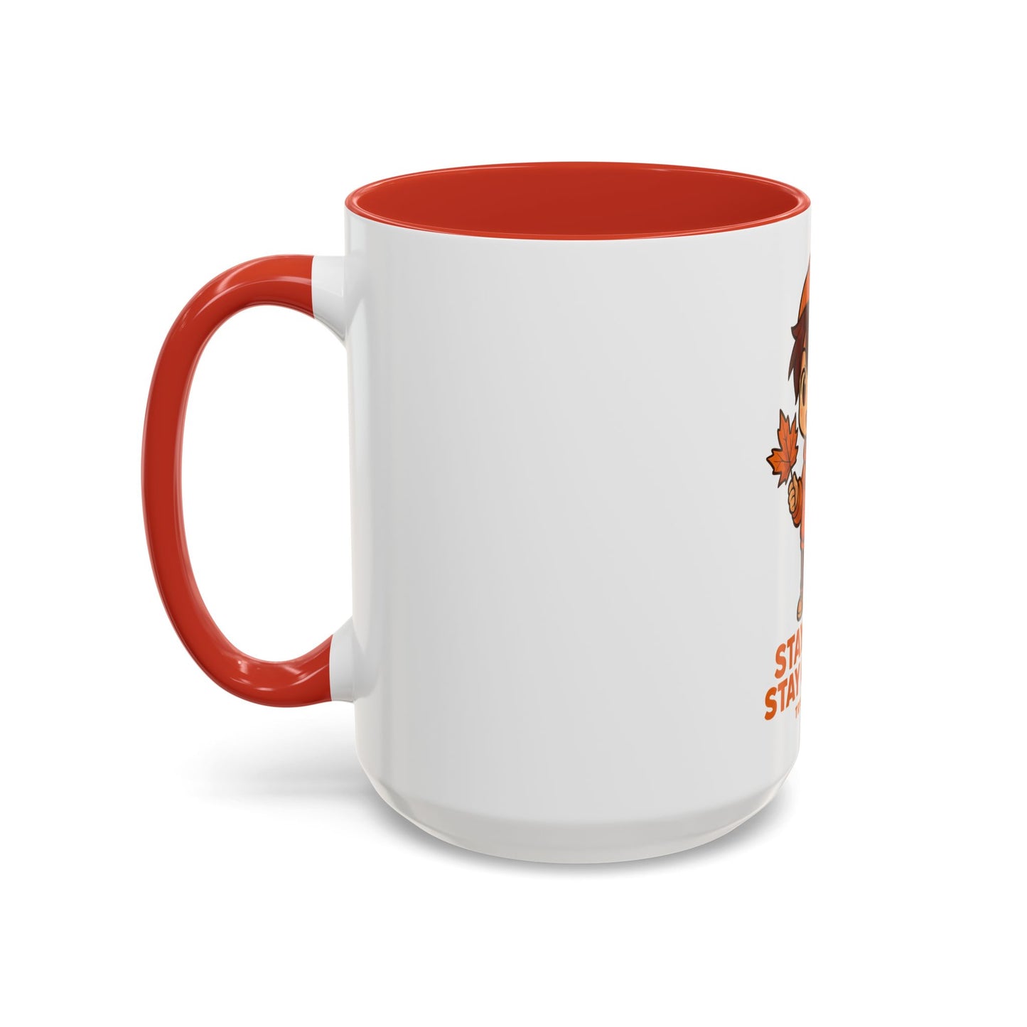 Stay Cozy Stay Clutch Fall Character Mug | Autumn Coffee Mug