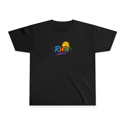 Run With Wolves youth T‑shirt | Wolf Runner Graphic Tee, Kids Outdoor Shirt
