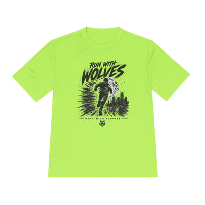Run With Wolves tee | Running Wolf Graphic Shirt