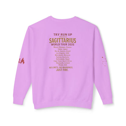 Sagittarius Cozy Try Run Up Sweatshirt