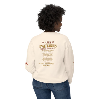 Sagittarius Cozy Try Run Up Sweatshirt