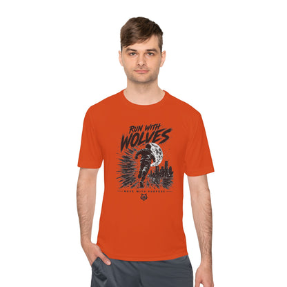 Run With Wolves tee | Running Wolf Graphic Shirt