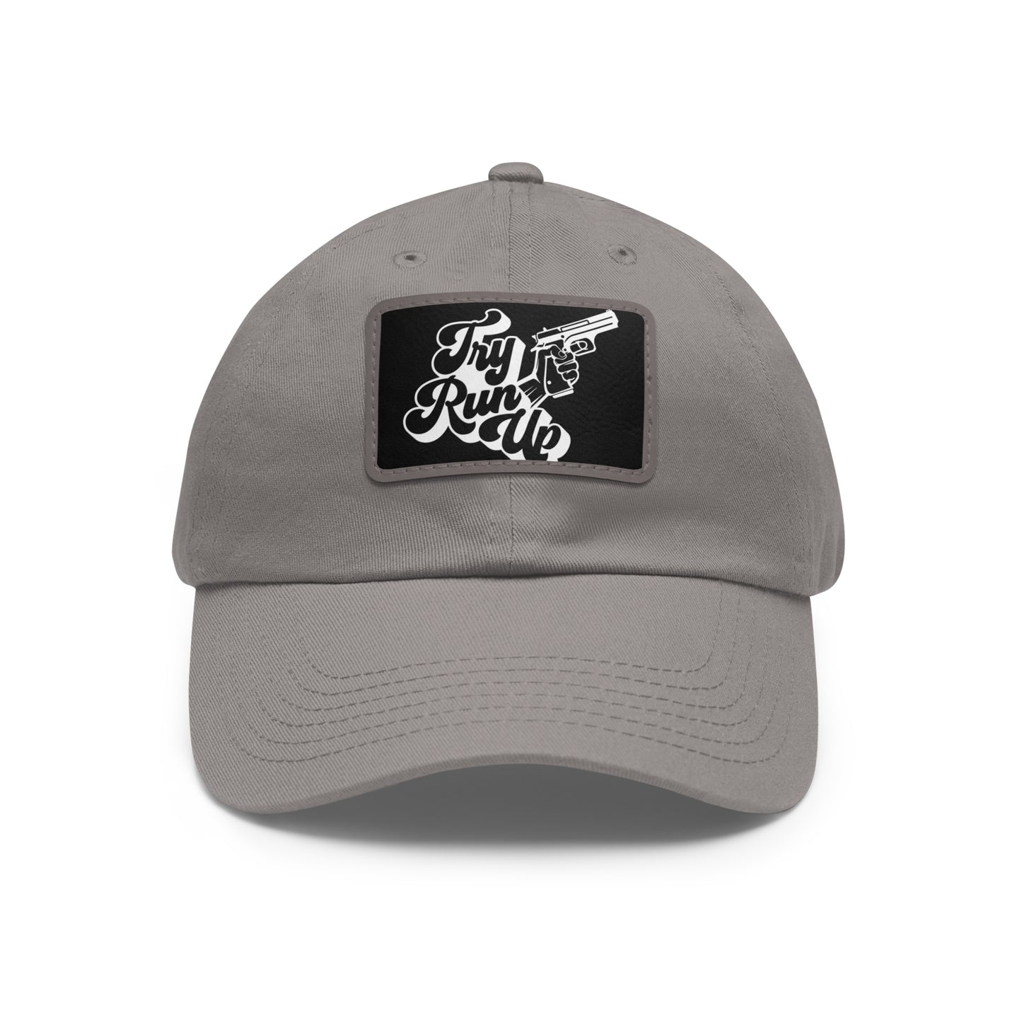 Dad Hat with Leather Patch