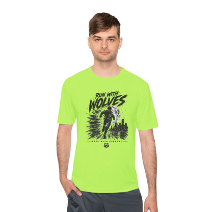 Run With Wolves tee | Running Wolf Graphic Shirt