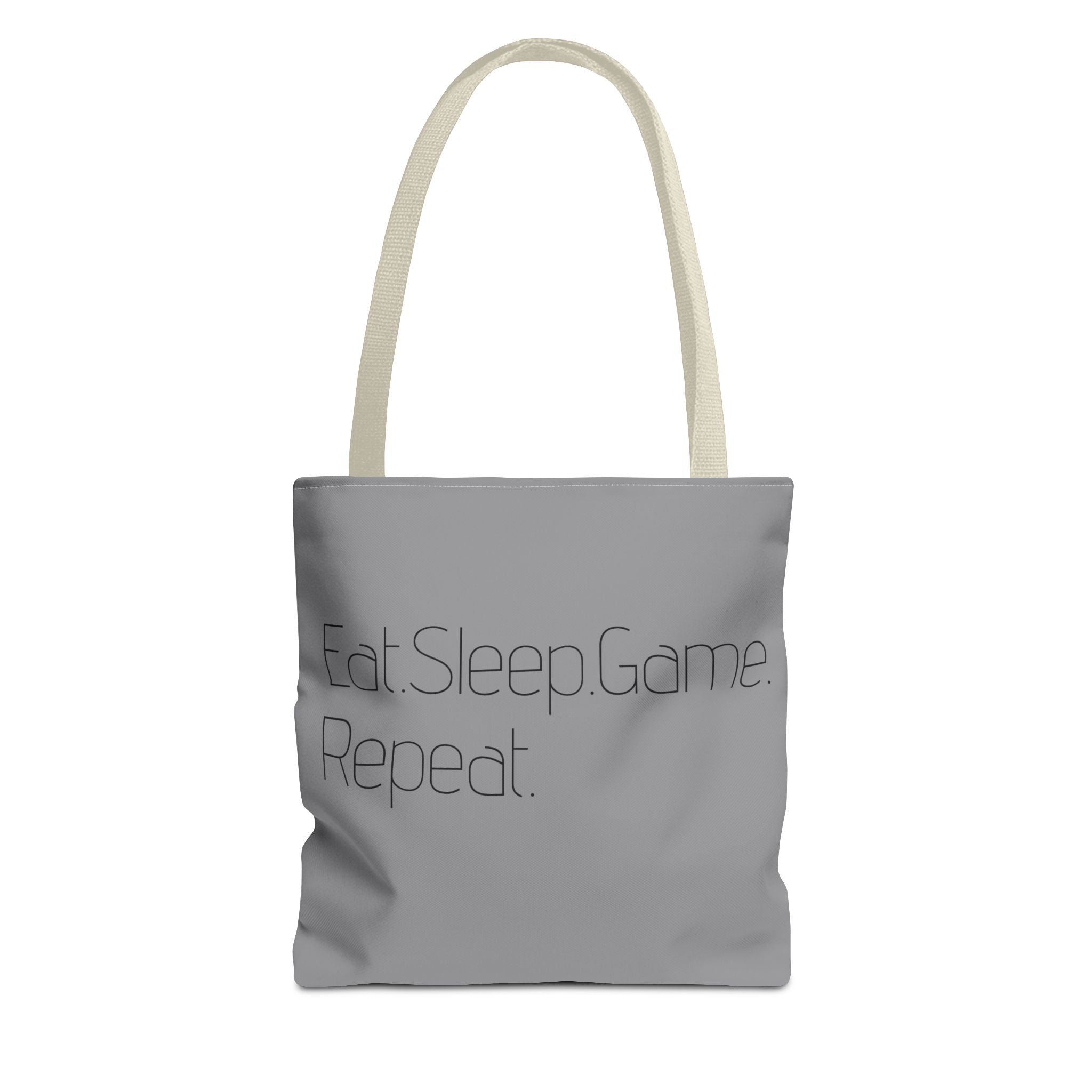 Gamer Tote Bag - Eat Sleep Game Repeat, Gaming Accessories, Eco-Friendly Bag, Video Game Lover Gift, Stylish Shopping Tote