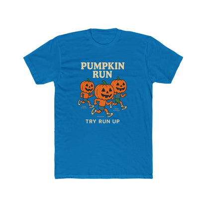 Adult Unisex Cotton Crew Pumpkin Run Halloween Tee