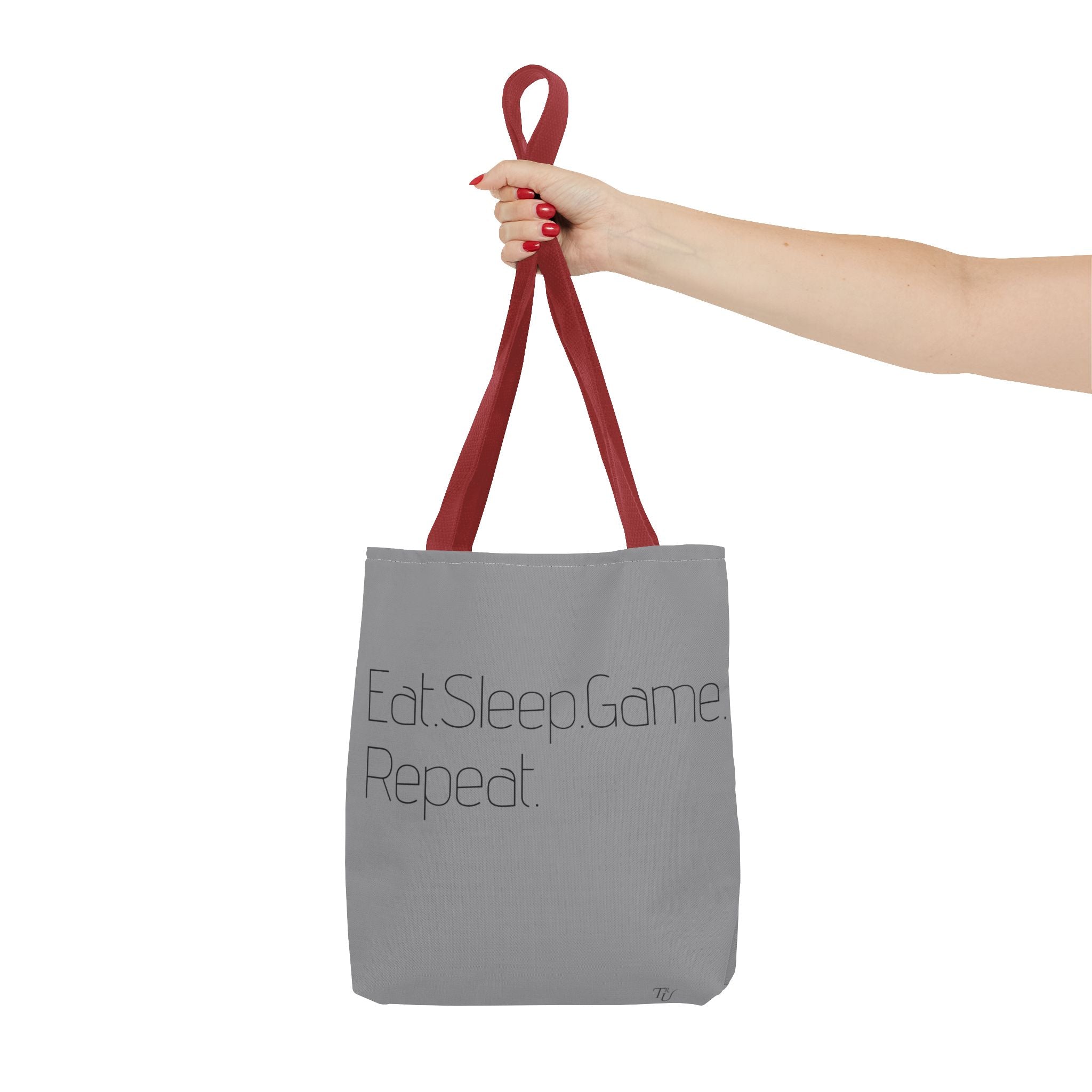 Gamer Tote Bag - Eat Sleep Game Repeat, Gaming Accessories, Eco-Friendly Bag, Video Game Lover Gift, Stylish Shopping Tote