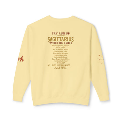 Sagittarius Cozy Try Run Up Sweatshirt