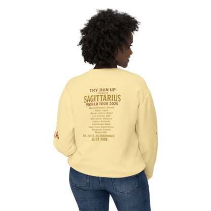 Sagittarius Cozy Try Run Up Sweatshirt