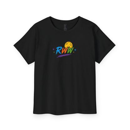 Run With Wolves youth T‑shirt | Wolf Runner Graphic Tee, Kids Outdoor Shirt