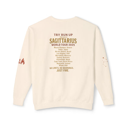 Sagittarius Cozy Try Run Up Sweatshirt