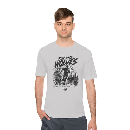 Run With Wolves tee | Running Wolf Graphic Shirt