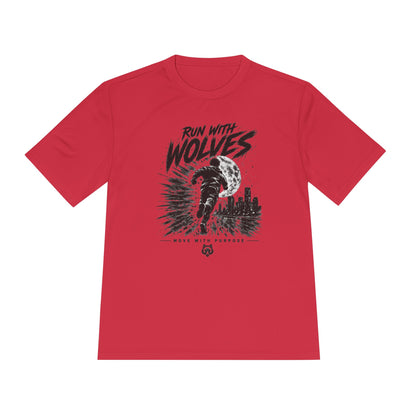 Run With Wolves tee | Running Wolf Graphic Shirt